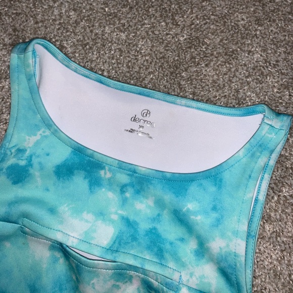 decree green & blue top size XS - Picture 5 of 7
